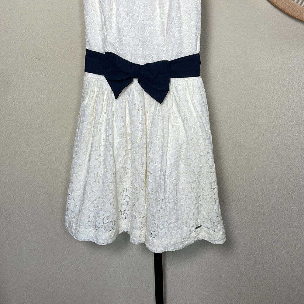 Abercrombie white lace tulle party dress NWT size XL - Picture 4 of 9